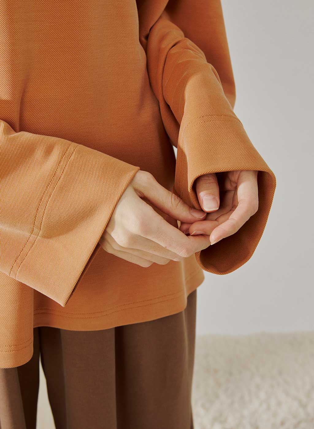 Long-Sleeve Modal Top