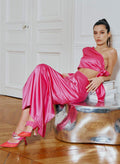 Pink Palace Silk Dress